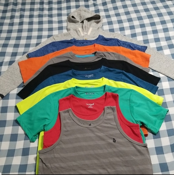 10 Tops Volcom Champion Cat & Jack Jordan Circo INK Under Armour - Picture 14 of 14